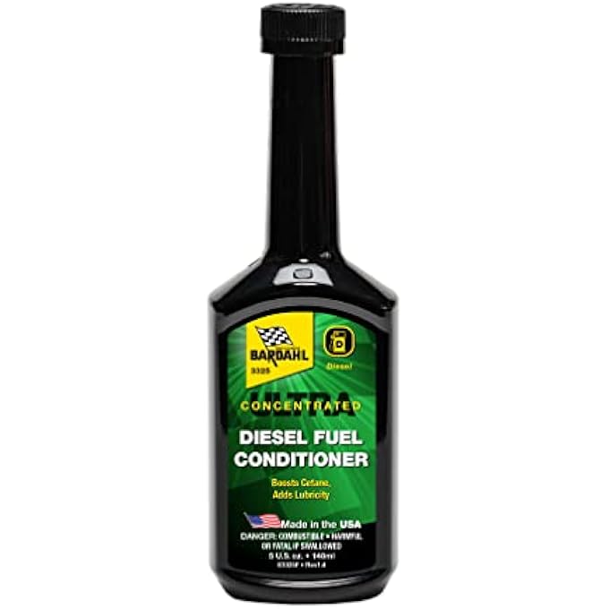 BARDAHL 3325 ULTRA CONCENTRATED DIESEL FUEL CONDITIONER - BOOSTS CETANE NUMBER OF REGULAR DIESEL FUEL TO PREMIUM - 5 FL. OZ. (PACK OF 1) - Image 1